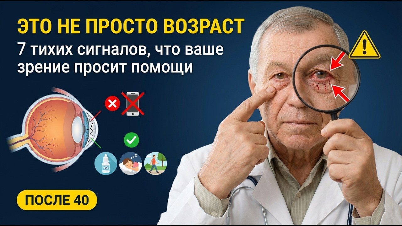 7 привычек, которые спасут зрение — их делают единицы!