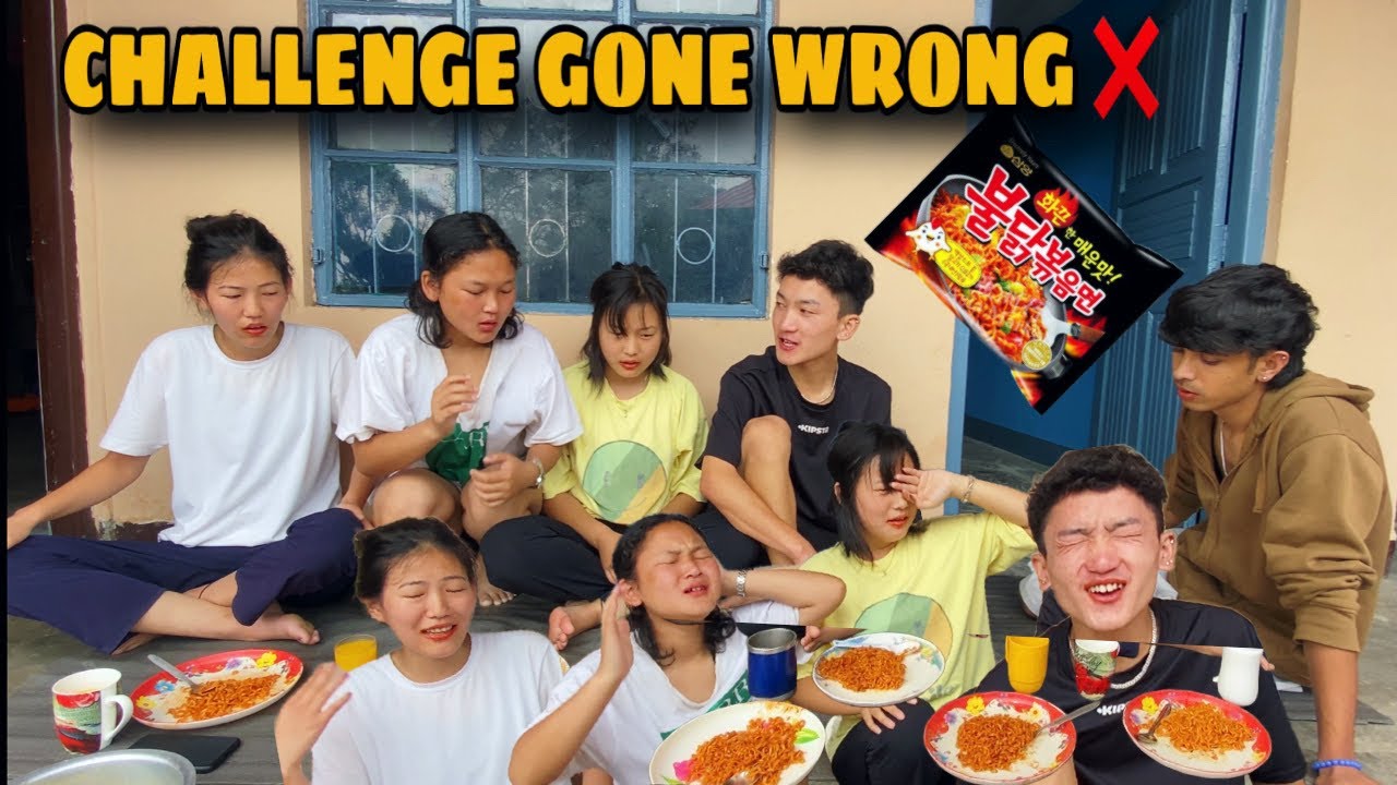 SABAILAI RUWAYO🥵 3X RAMEN CHALLENGE LEY😥😂❌ @SompayPariwar