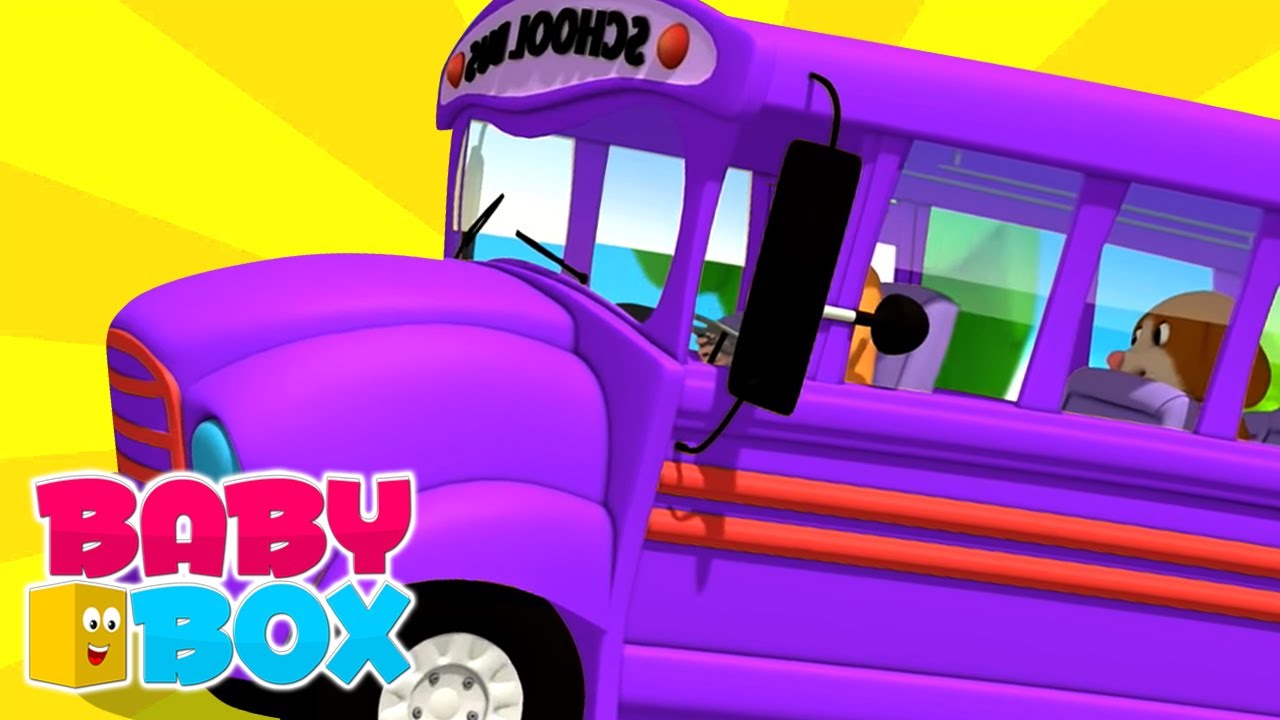 Ruote sull'autobus | Poesie per bambini | Filastrocche | Baby Box Italiano | Video animati