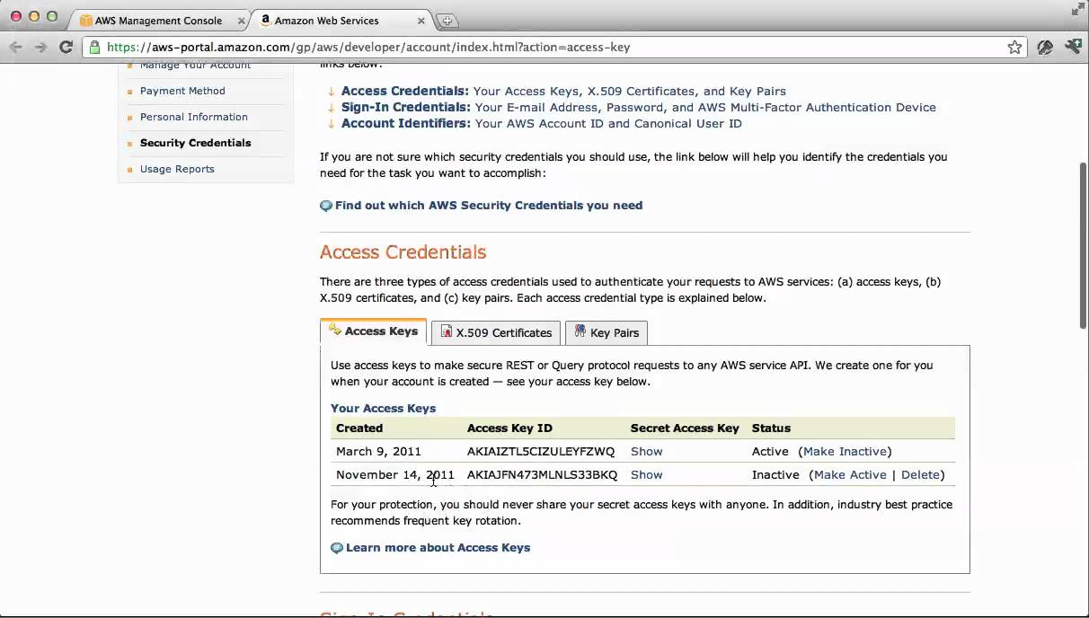 CP: Adding AWS Credentials to Puppet Cloud Provisioning