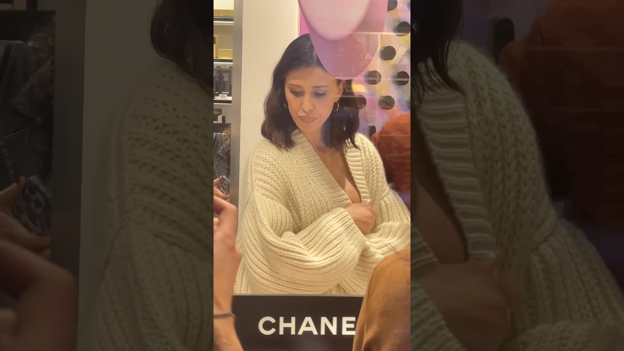 Belen Rodriguez, Argentina-Italian TV personality, actress & model at the Pinalli Milano! #shorts