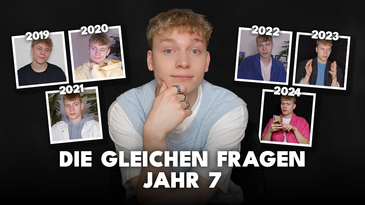 Ich beantworte die GLEICHEN FRAGEN | Jahr 7 (2025)