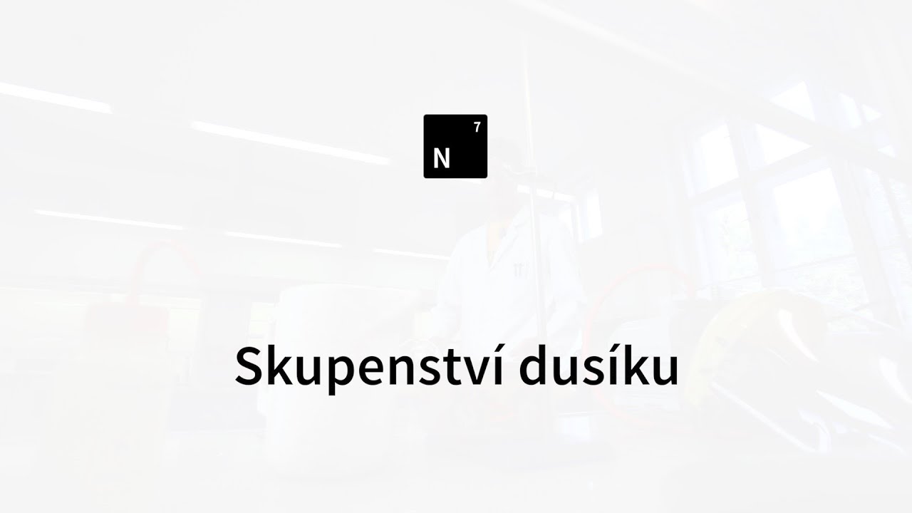 Skupenství dusíku
