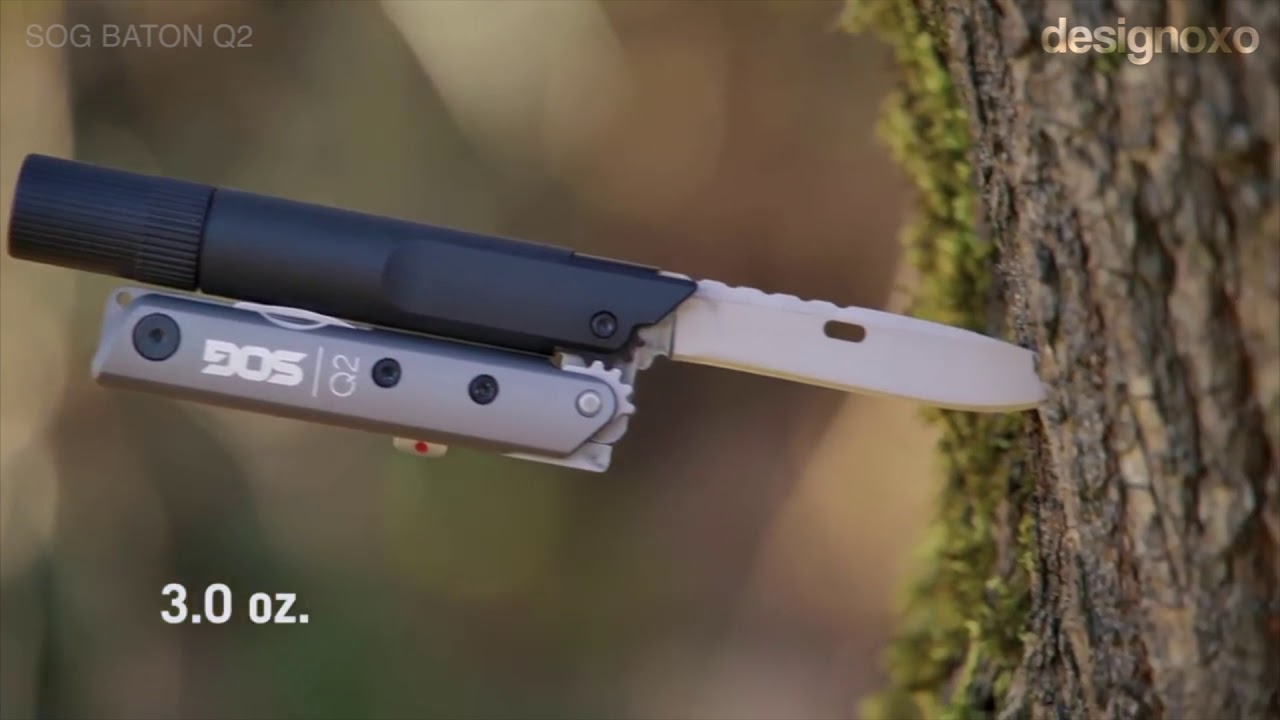 SOG Baton Q2 Fenerli Minimal Kamp &Ccedil;akısı