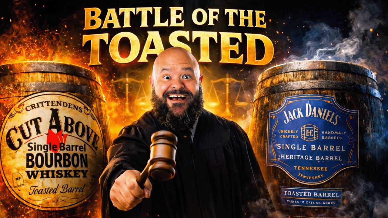 Let's Get Toasted! Crittenden Toasted Bourbon vs. Jack Daniel’s Toasted (Blind Review)