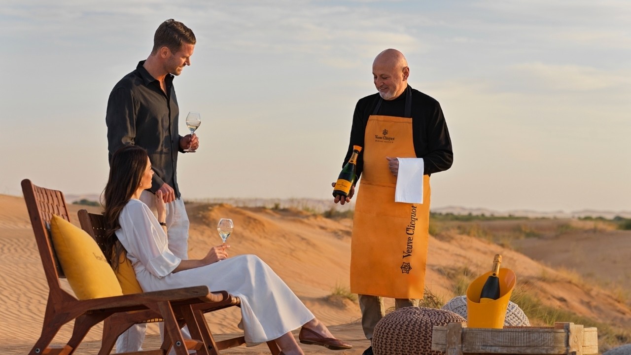 The Veuve Clicquot Desert Experience | Arabian Adventures