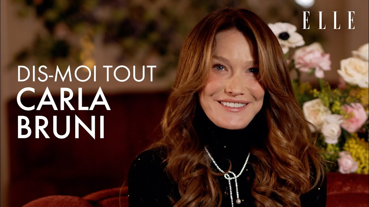 Carla Bruni s’est prêtée au jeu du « Dis-moi tout ».