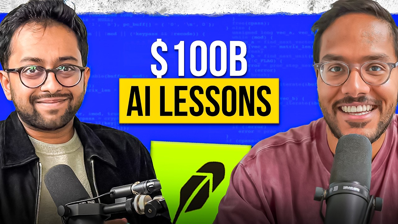 How to Build AI Products in FinTech ($100B Robinhood VP Lessons)