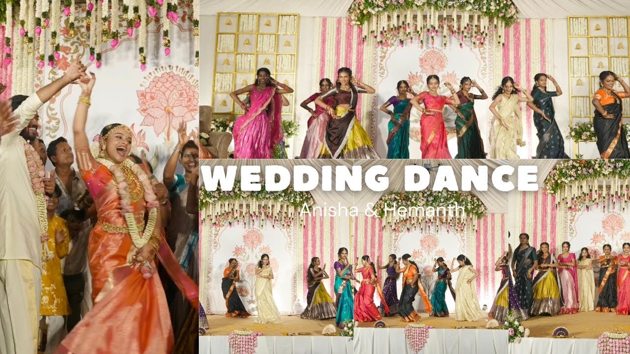 Wedding dance performances 💃🏻❤ | Anisha & Hemanth ❤️ | Amisha Anilkumar   #wedding #dance #marriage 