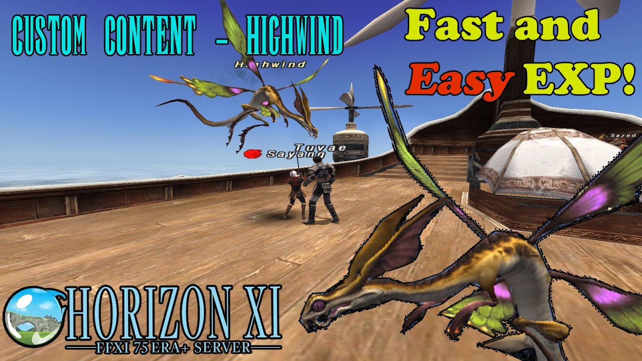 FFXI - HorizonXI: Очень легко и почти БЕСПЛАТНЫЙ ОПЫТ. #ffxi #ff11 #tutorial