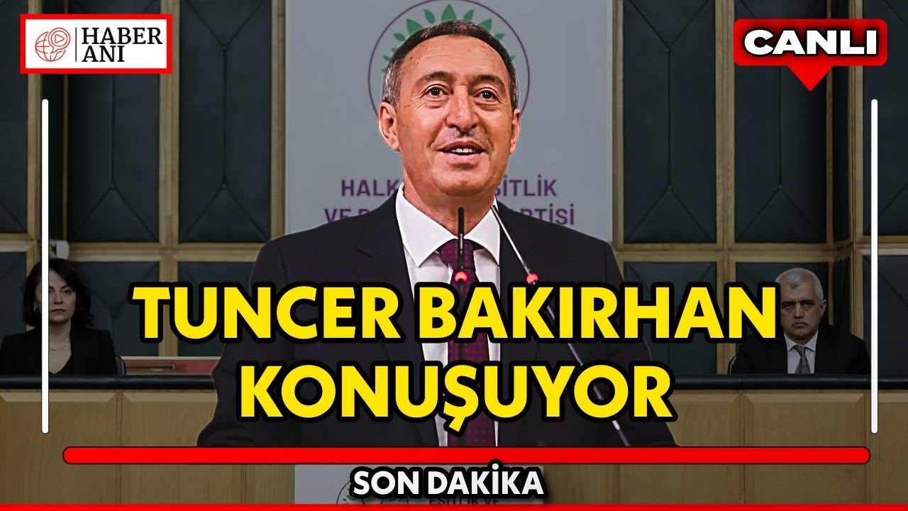 #CANLI | DEM Parti Eş Genel Başkanı Tuncer Bakırhan, Siirt'te açıklamalarda bulunuyor