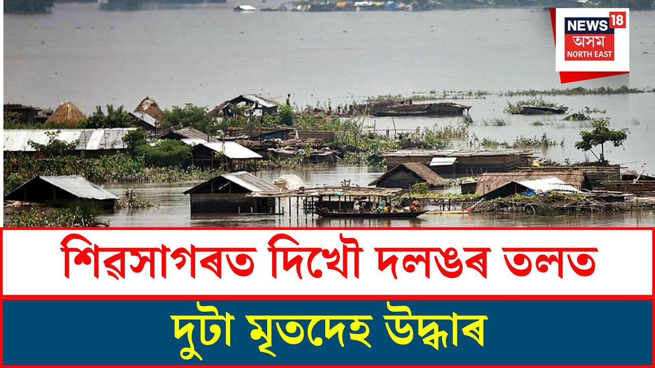 Sivasagar flood news| শিৱসাগৰত সংহাৰী বানত পুনৰ দুজনৰ মৃত্যু, দিখৌ দলঙৰ তলত ওলাল দুটা মৃতদেহ