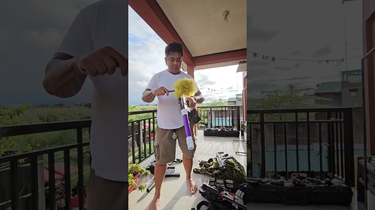 Rearranging and cleaning of my airsoft #vacation #raffsaidadventure #seamanvlogs #airsoft