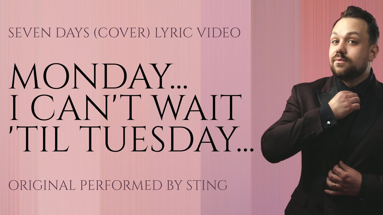 Seven Days (Sting Cover) + Lyric Video // Shane Hampsheir TV