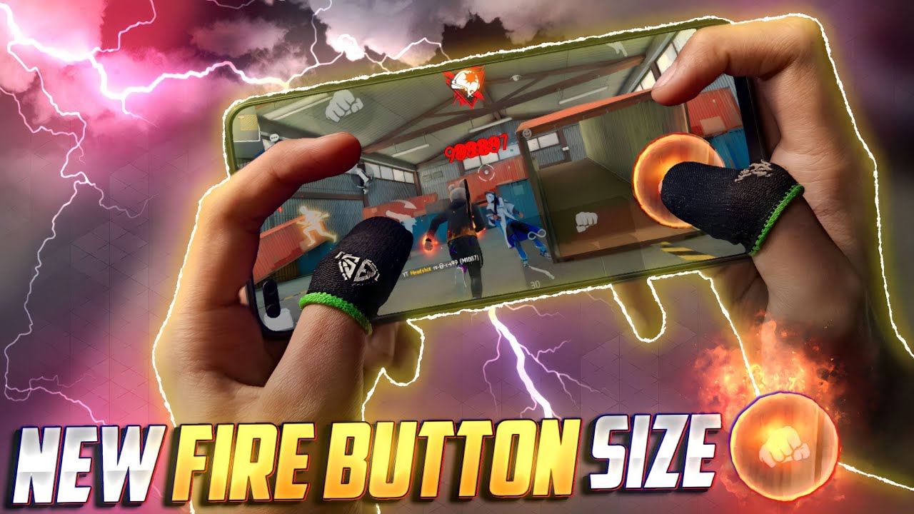 New Fire Button Size ✅ | After Update Free Fire 🤔 | Evolve FF