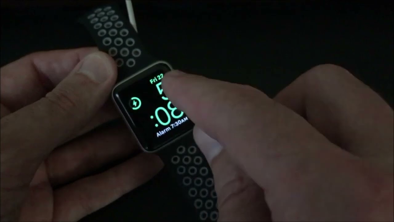 Apple watch - How to turn on nightstand mode