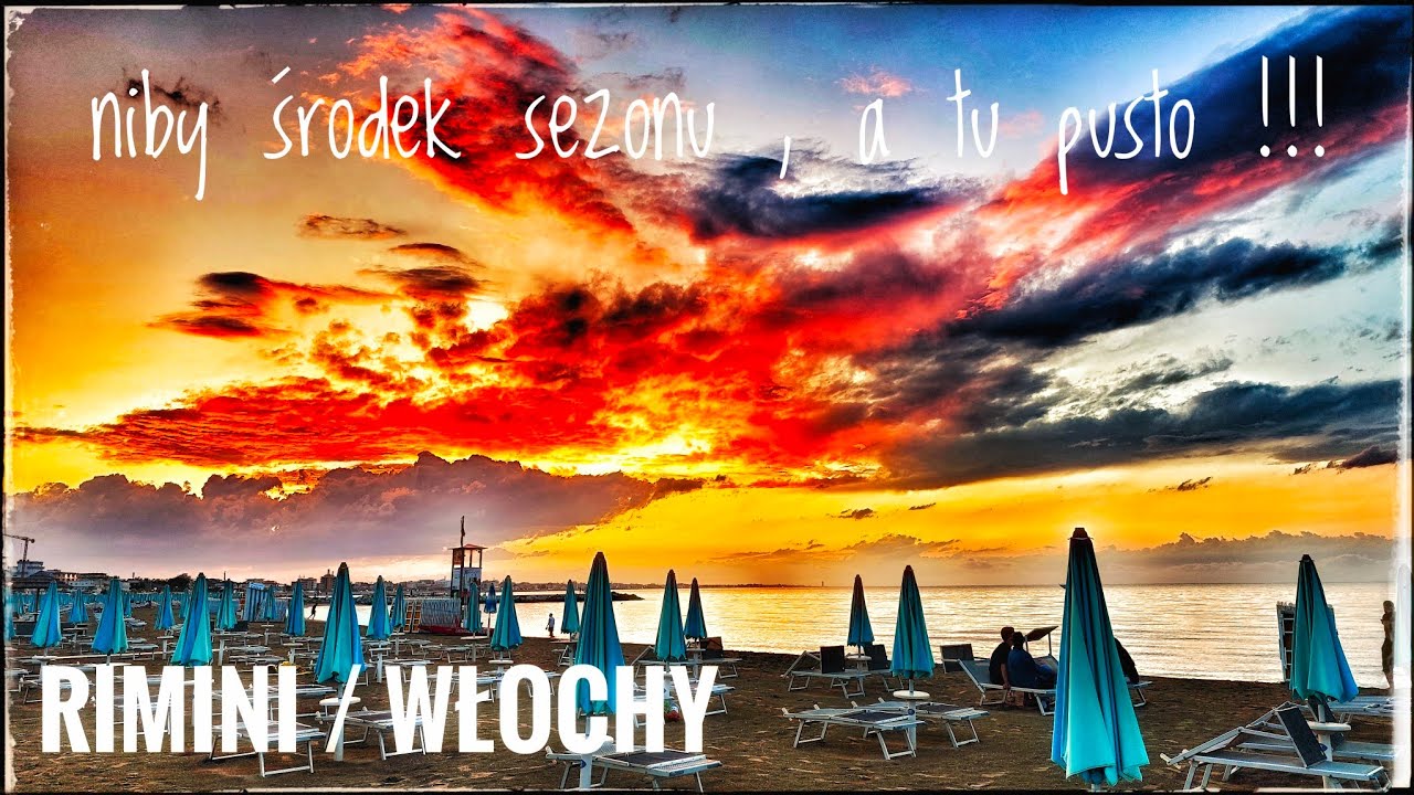 Rimini - Plaże, atrakcje, deptaki, port / Włochy
