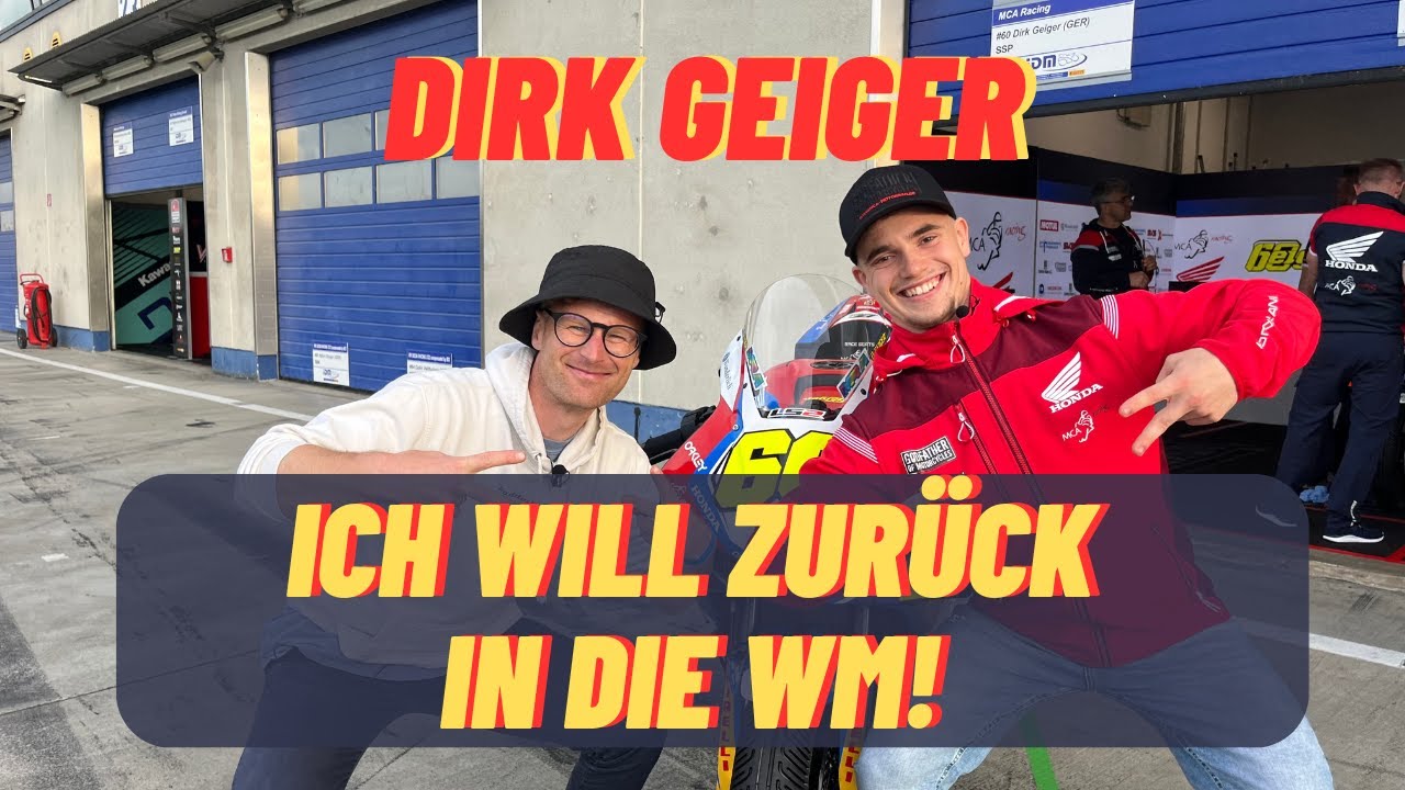 Die Geschichte von Dirk Geiger. Erst IDM Titel und dann wieder WM?