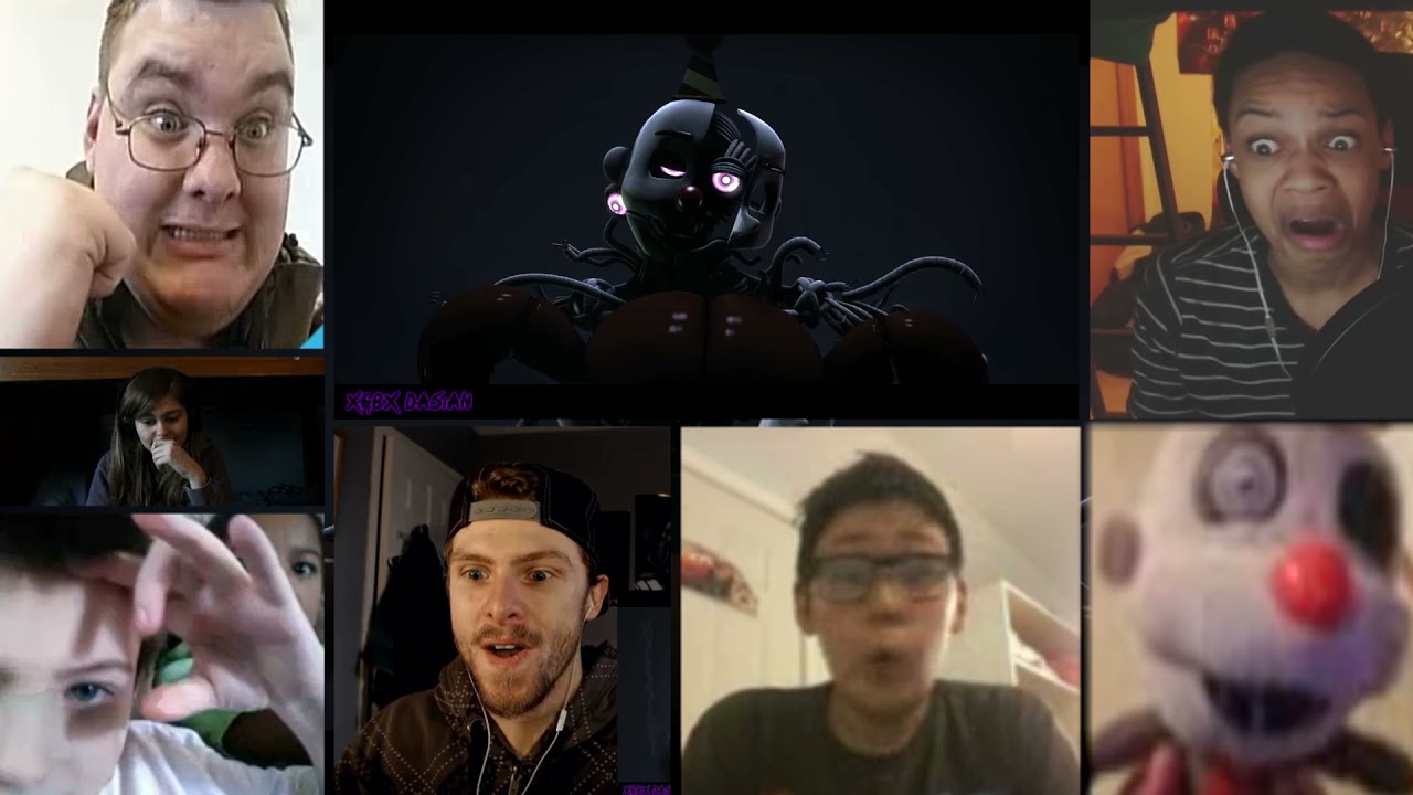 Nightmare By Design by TryHardNinja FNAF SFM [REACTION MASH-UP]#1242