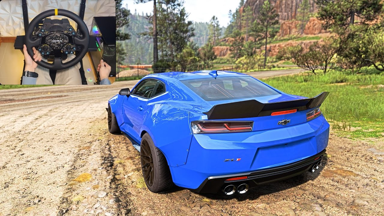 900HP Chevrolet Camaro LZ1 1LE 2018  |Forza horizon 5 Steering Wheel Gameplay
