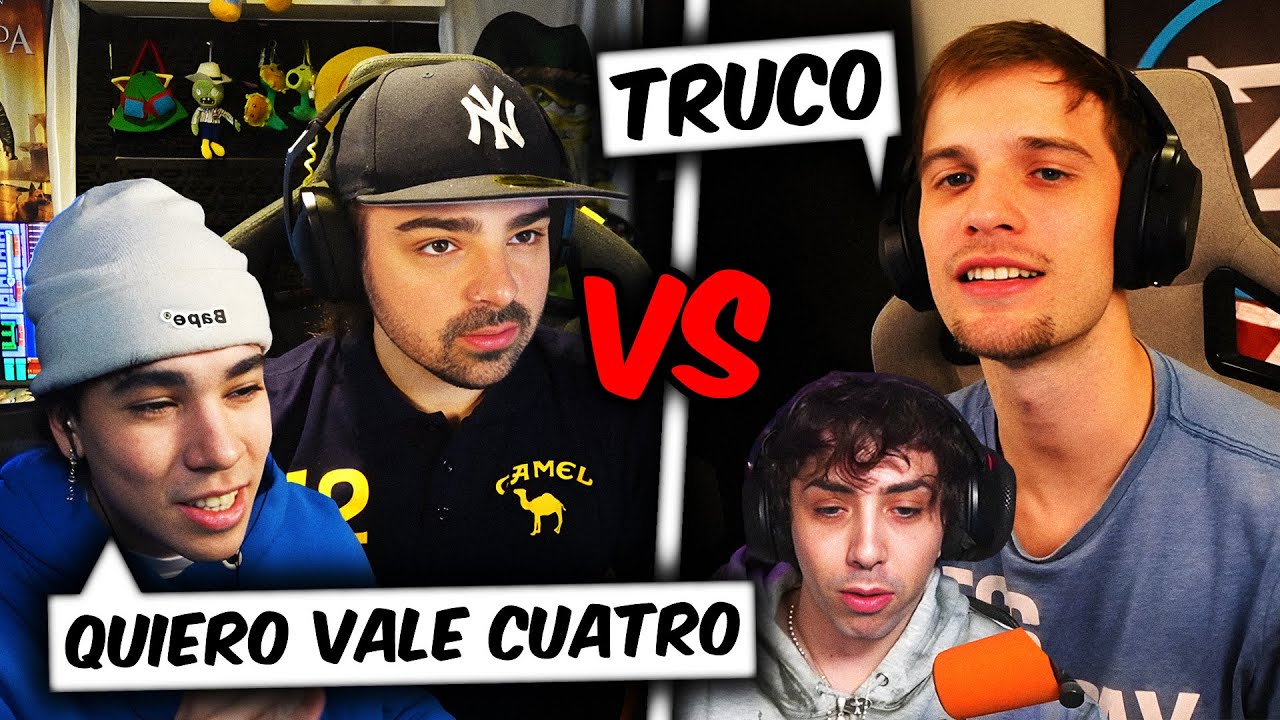 BANANIROU ZEKO SPREEN Y CARRE juegan AL TRUCO 🃏