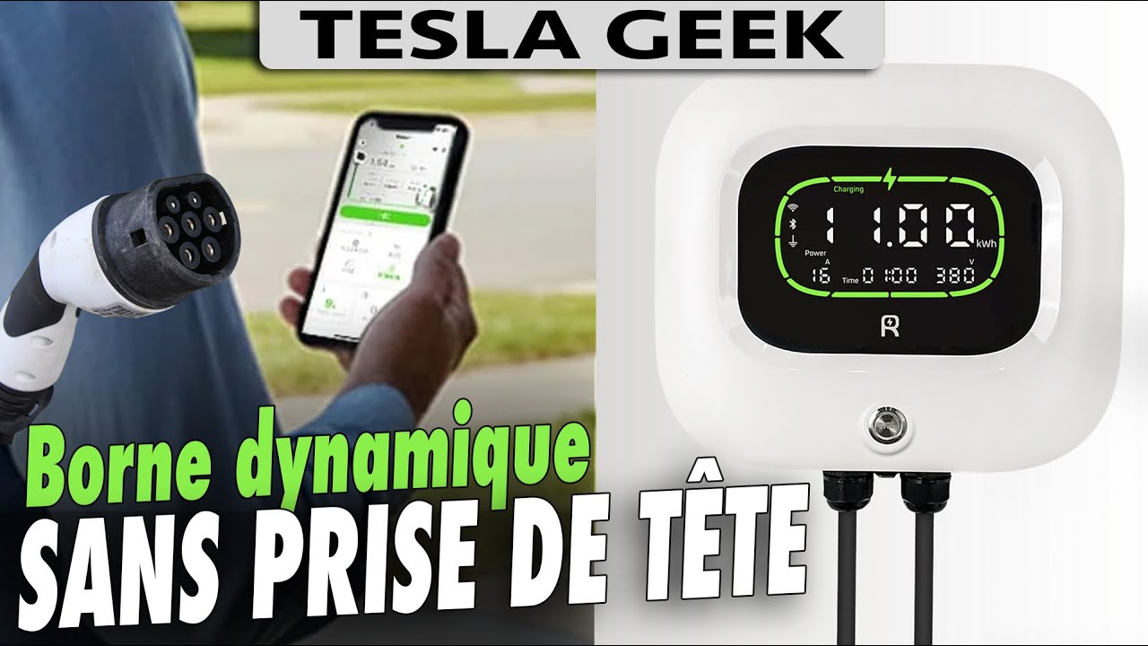 Recharge dynamique sans prise de tête avec la borne et le compteur connectés de Rheidon Tech
