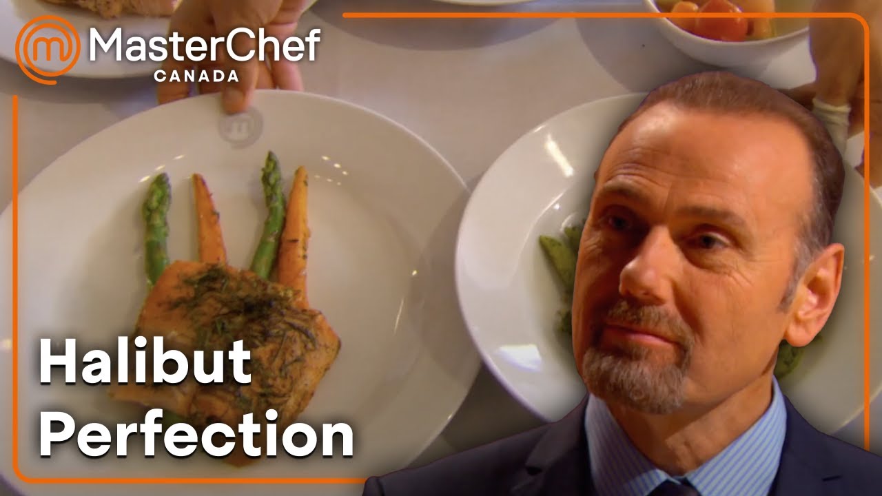 Green Beans, Asparagus, and Halibut in One Meal! | MasterChef Canada