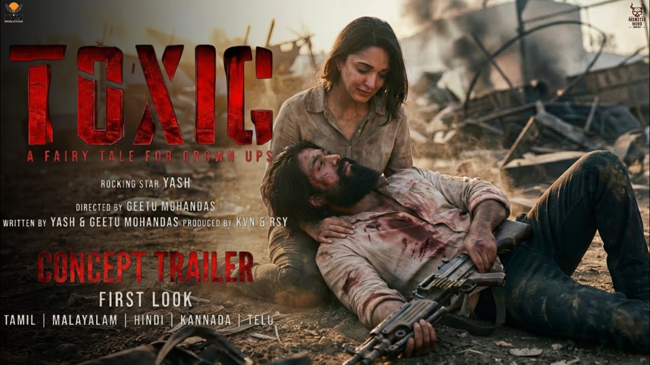 TOXIC - Official Trailer Concept | Rocking Star Yash | Geetu Mohandas | trailer hub 