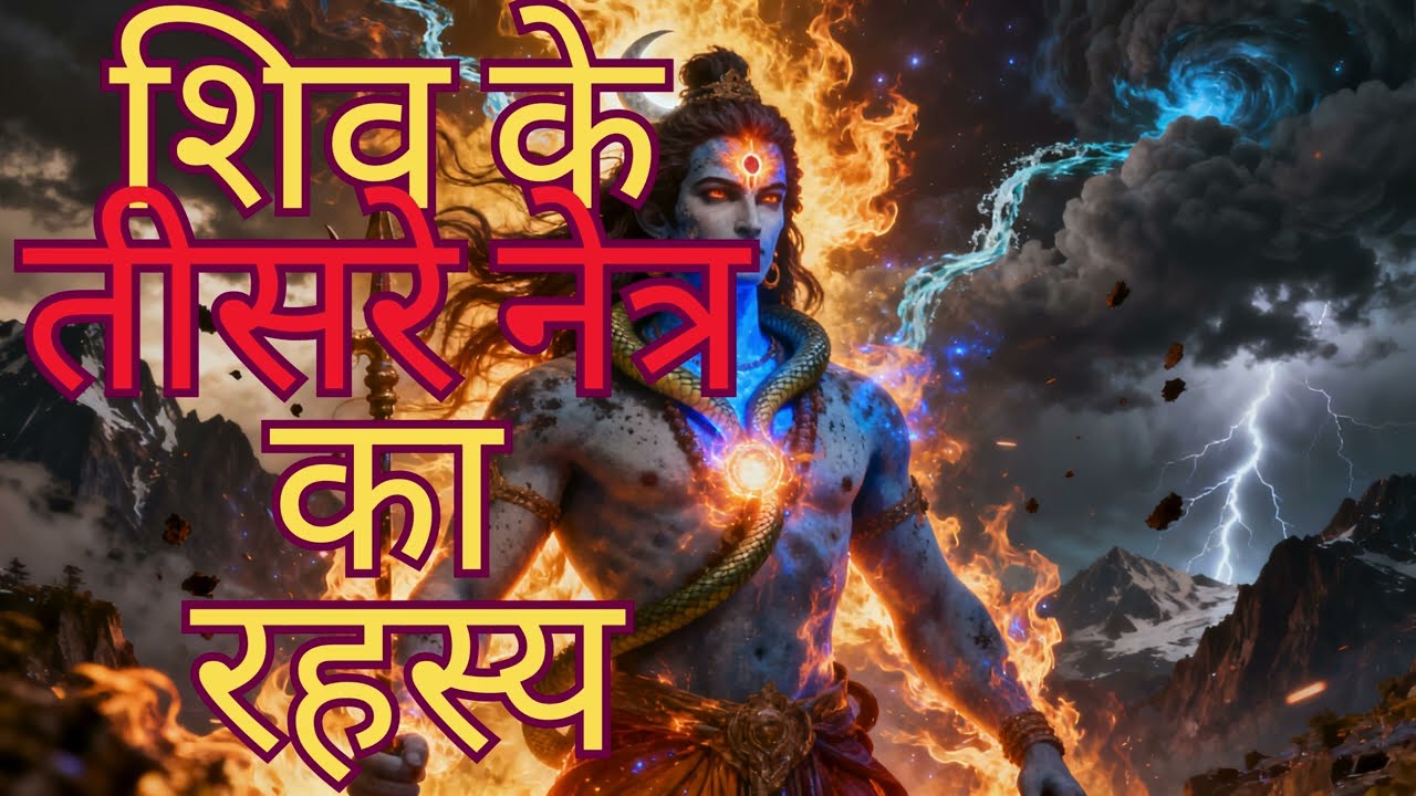 शिव के तीसरे नेत्र का रहस्य 🔱 | Third Eye of Shiva Explained | शिव की दिव्य शक्ति की कहानी