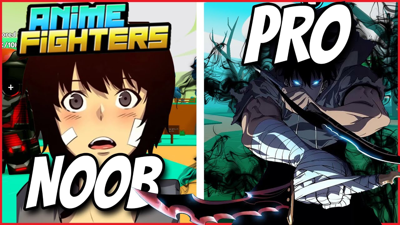 I can't believe he beat me... Anime Fighters Simulator Noob 2 Pro Ep. 1