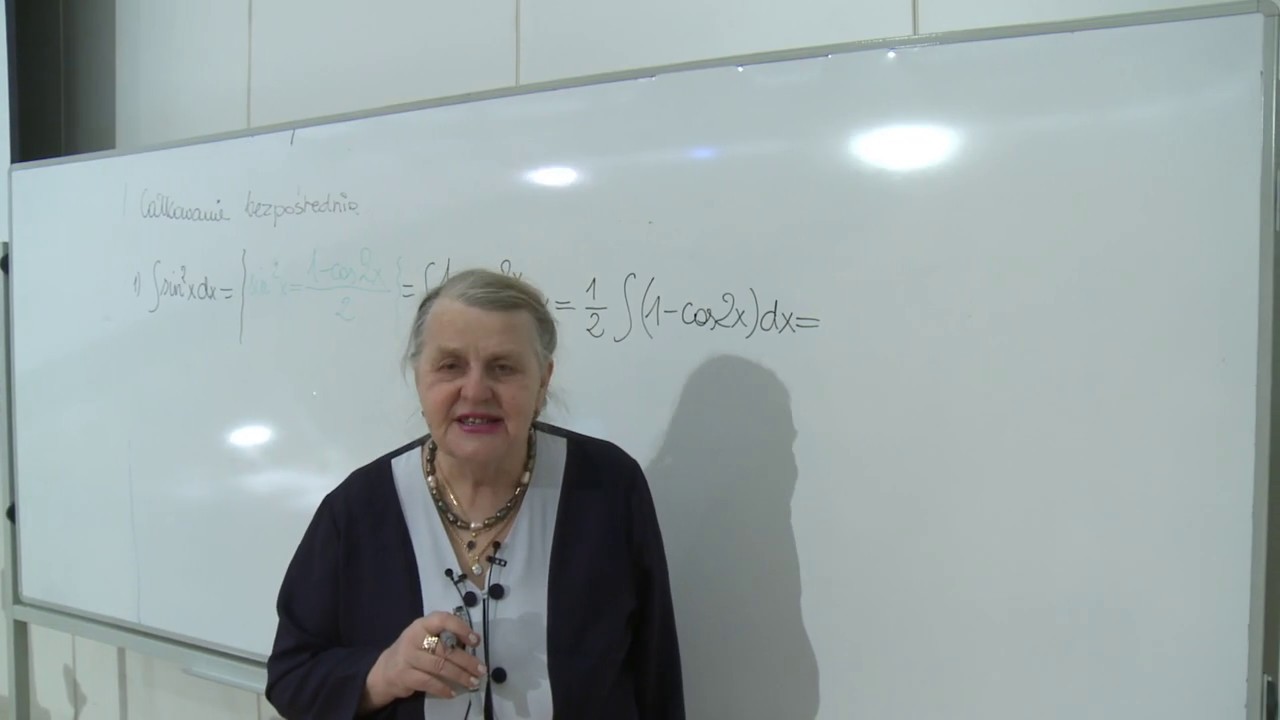 całkowanie bezposrednie 2, dr Helena Kazieko