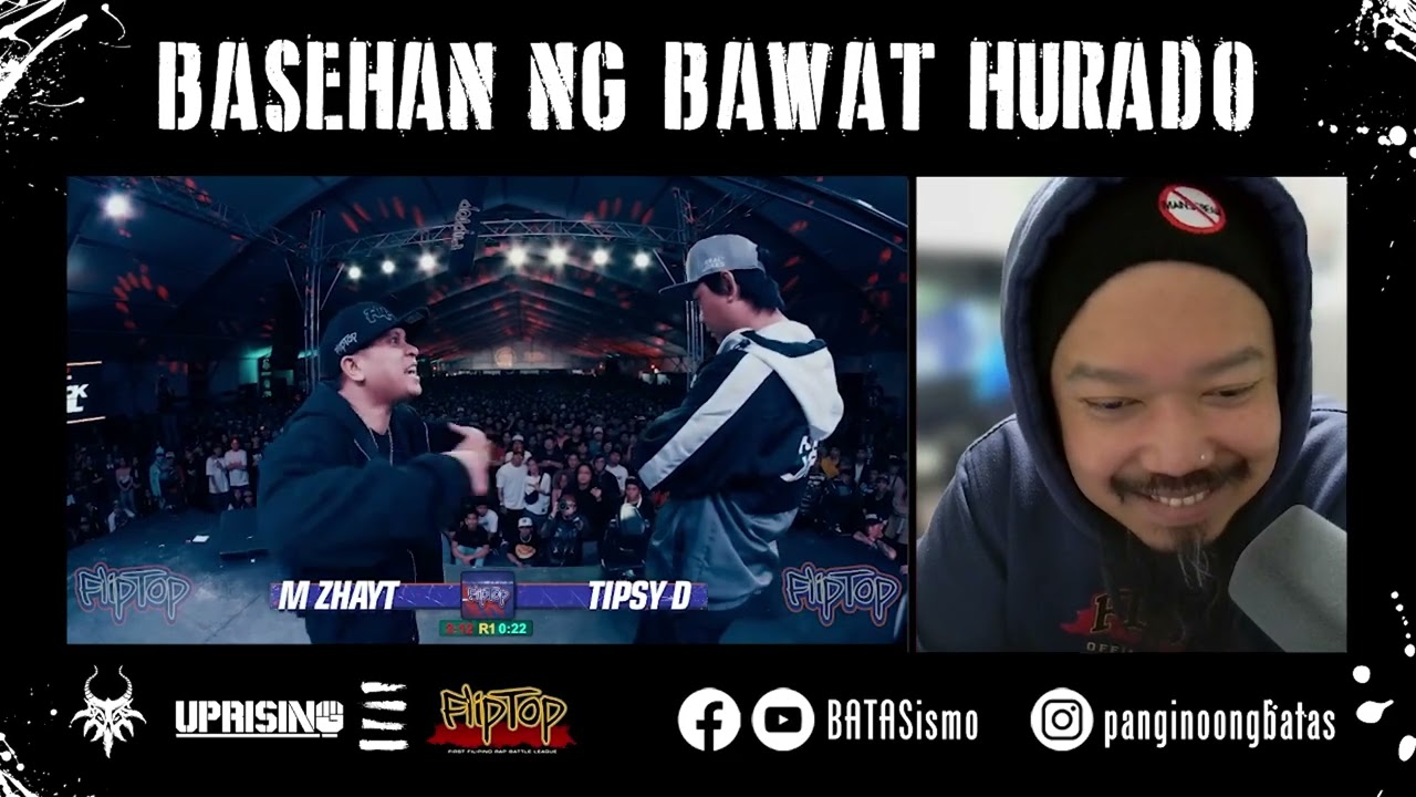 BASEHAN NG BAWAT HURADO: Tipsy D vs M Zhayt