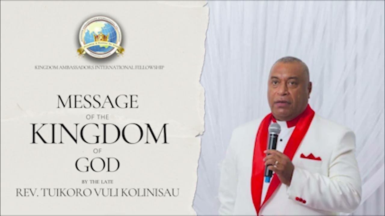 Rev  Tuikoro Kolinisau  Life's Purpose
