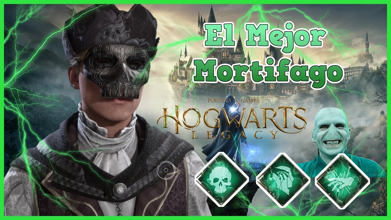 Como SER el Mejor MORTIFAGO en Hogwarts Legacy