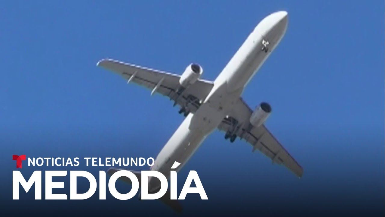 Avión de American Airlines aterriza de emergencia tras destellos en un motor | Noticias Telemundo