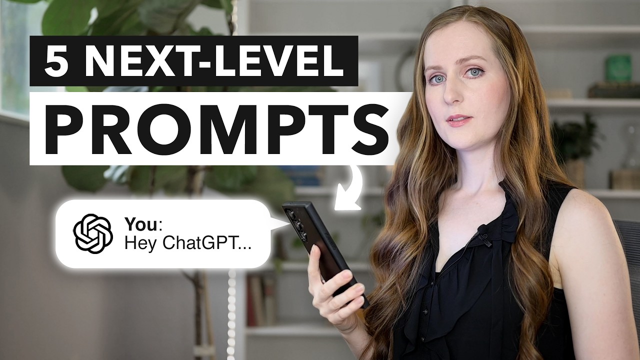 5 Next-Level ChatGPT Prompts To Save Hours Every Week