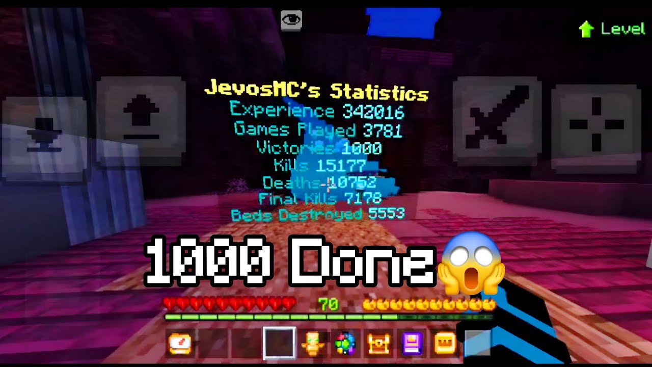 1000 Wins in Hive BedWars… FINALLY! 🔥