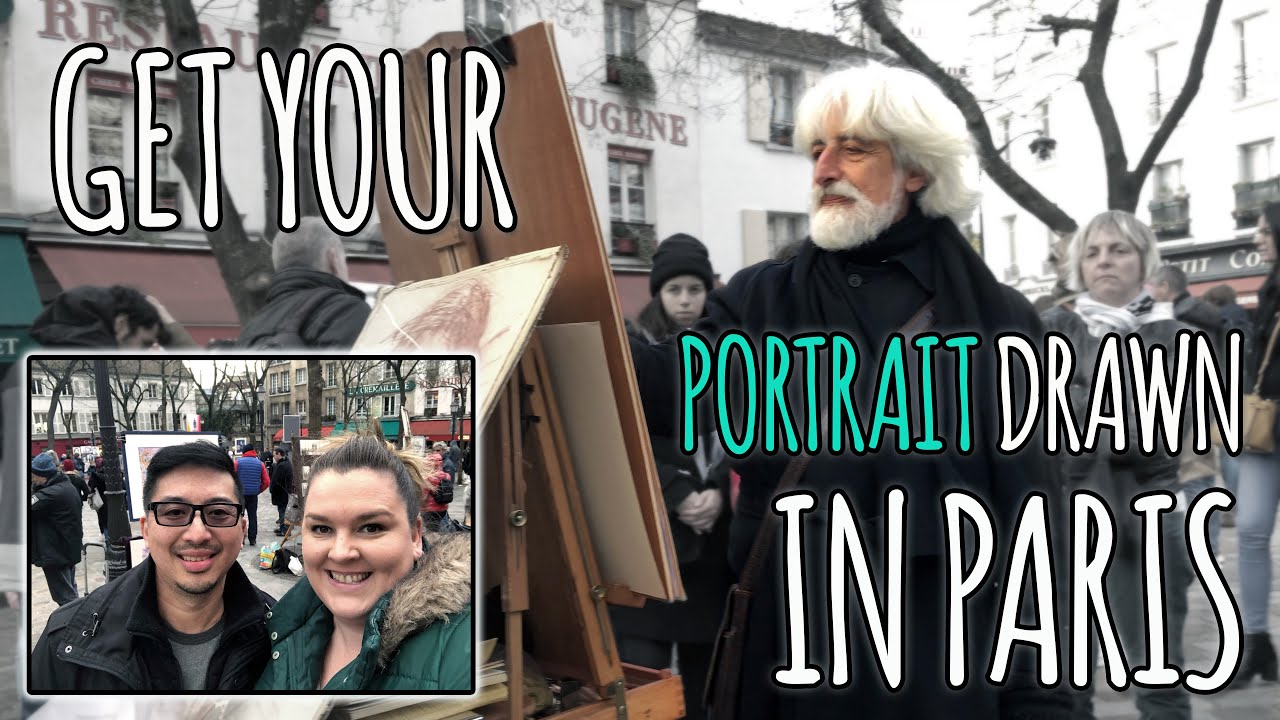 Get Your Portrait Done - The Ultimate Paris Souvenir