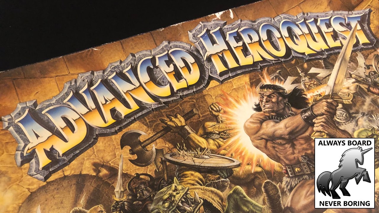 Buying a Used Advanced HeroQuest on eBay | Common Faults and Complete Contents List | Unboxing