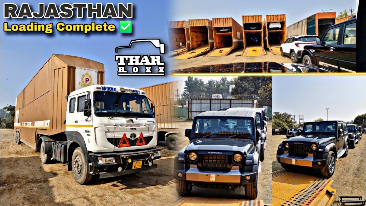 गाड़ी लोड हो गया 😊 पर रोड बंद हो गया 😭 Nashik to Sikar !! Car Carrier Truck India !! Truck vlogs