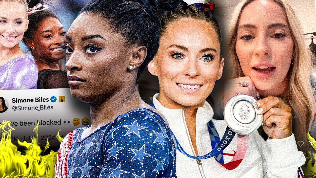 A TRETA das GINASTAS dos EUA (Simone Biles vs MyKayla Skinner)