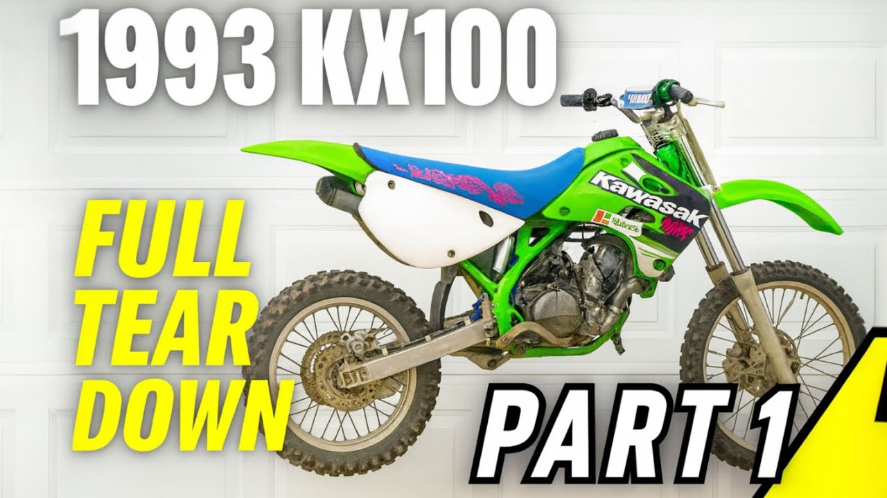 1993 KX100 Restoration PT1