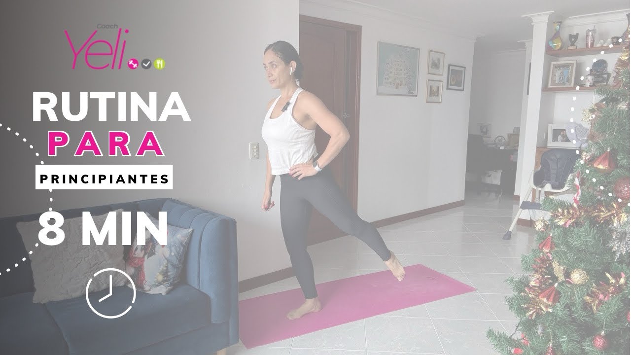 Entrena sin miedo con esta rutina de 8 minutos