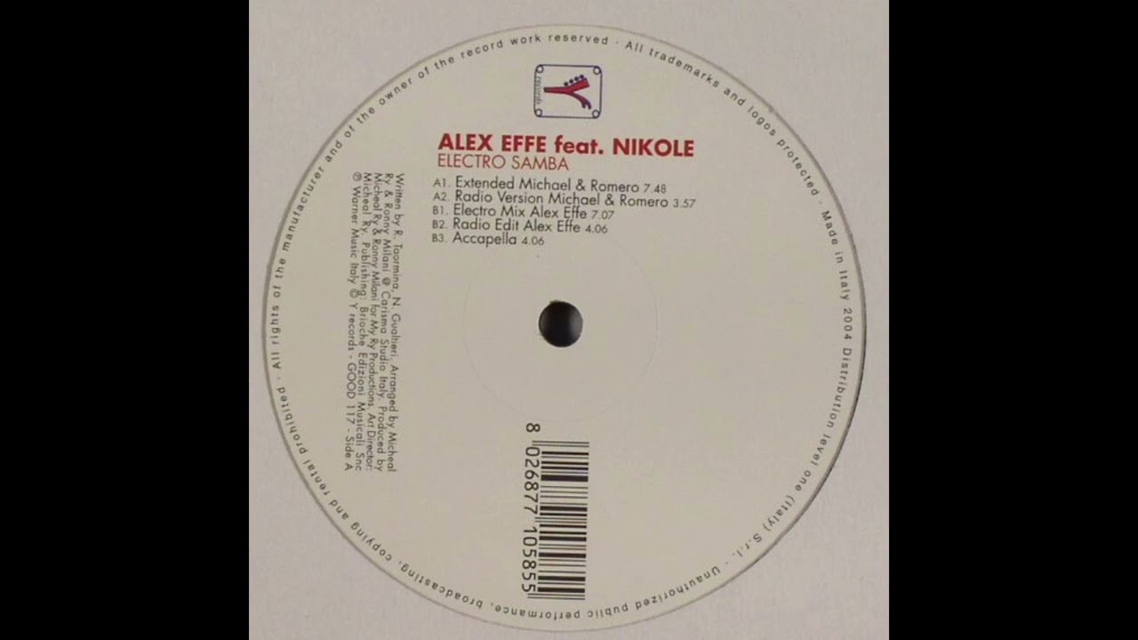 Electro Samba - Alex & Nikole (Dj Sonidito Tribal Guaracha Remix)