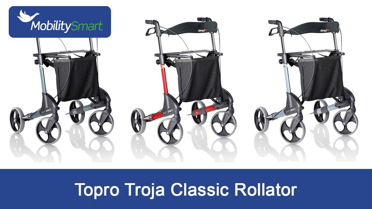 Topro Troja Classic Rollator - Awarded Norwegian Design Council’s Award for Good Design
