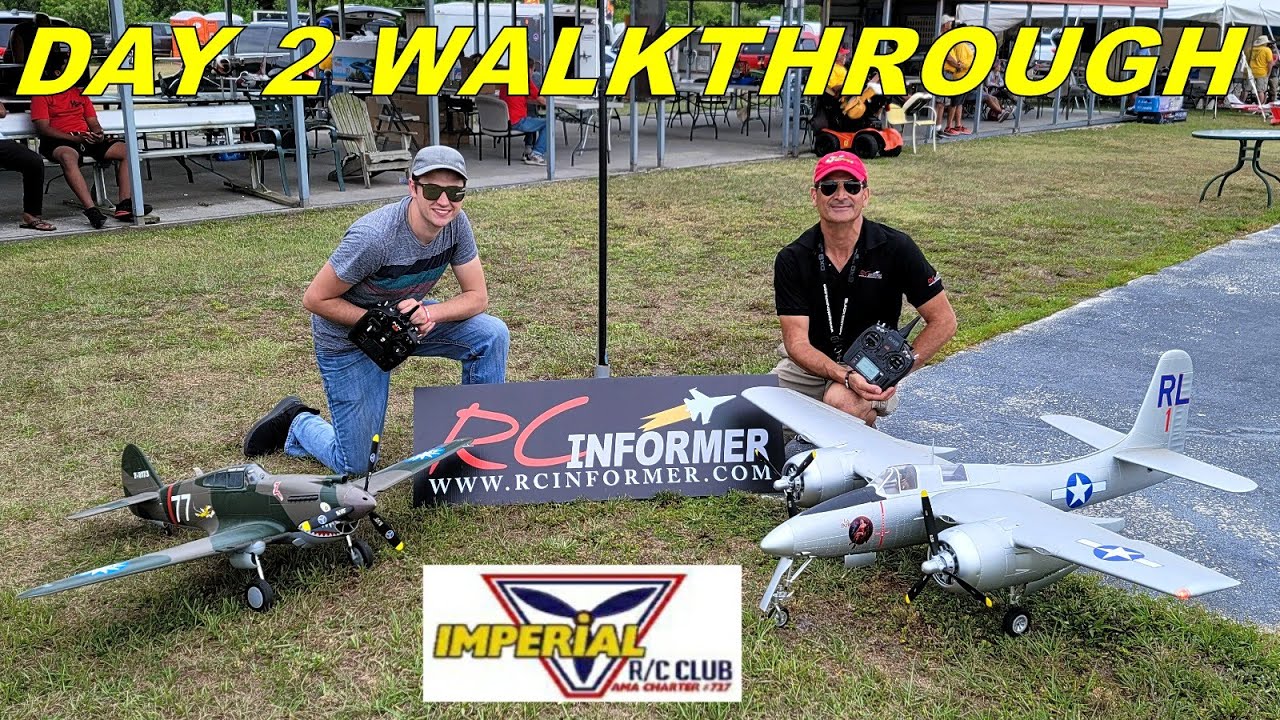 Imperial RC pilot Ryan all electric fly in Thursday overview!