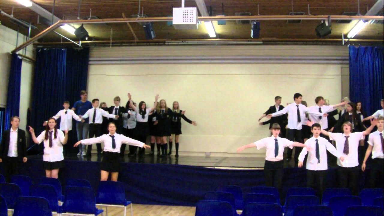 Bromfords school grease is the word dance