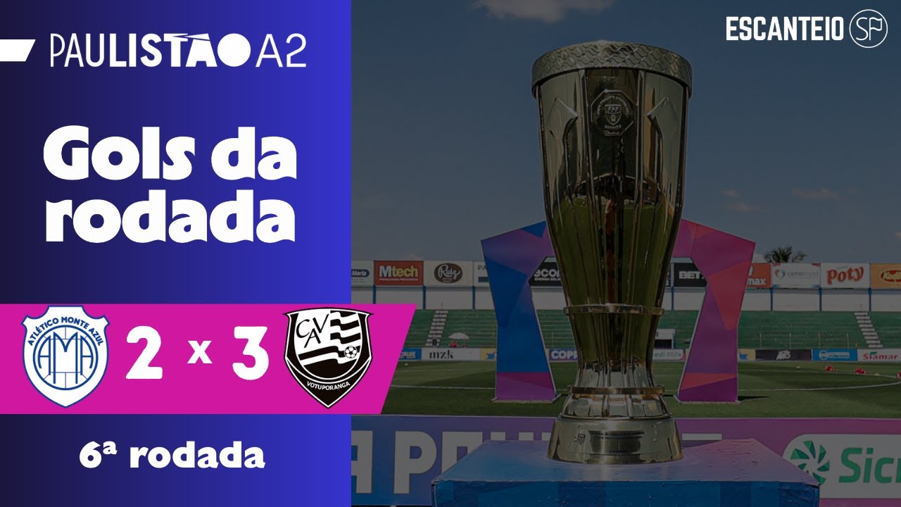 CAV VIRA COM GOL NOS ACRÉSCIMOS | Monte Azul 2 x 3 Votuporanguense | Gols do Paulistão Série A2 2026