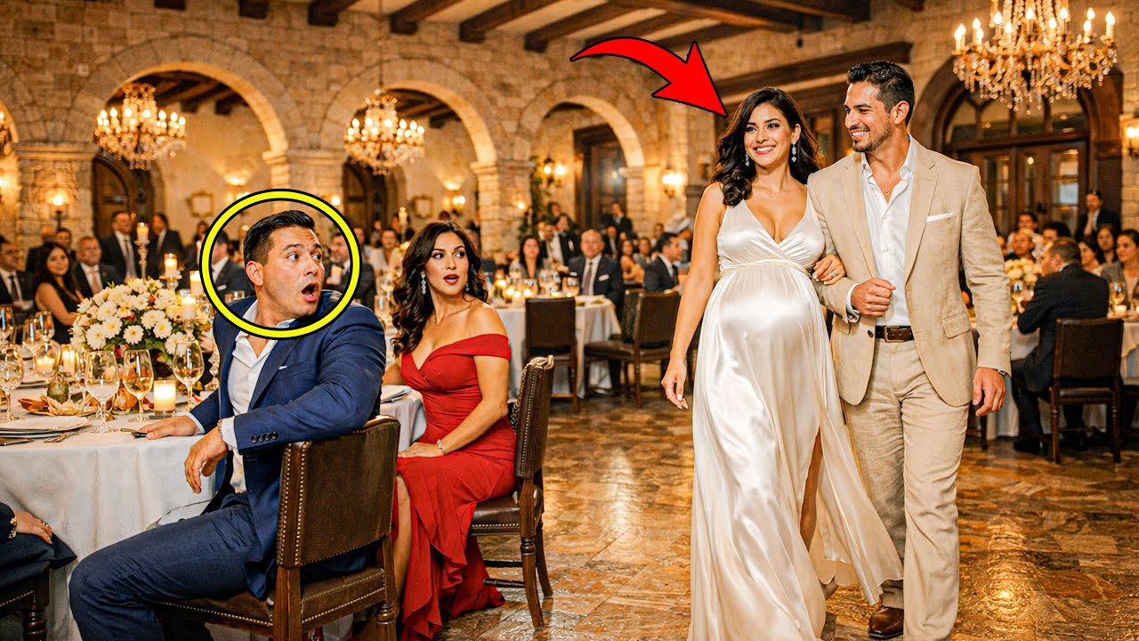 Cenaba con su amante… el multimillonario quedó paralizado al ver a su ex embarazada junto a un CEO