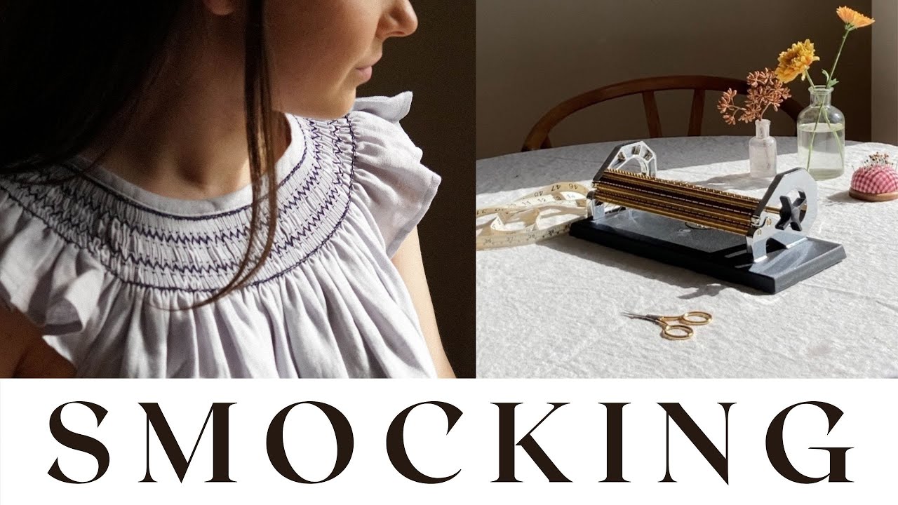 Smocking Sewing Technique | Making a smocked dress
